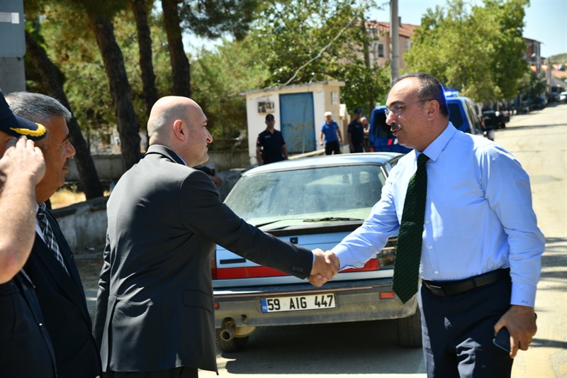 Vali Soytürk Sağlamtaş Ortaokulu’nda İncelemelerde Bulundu