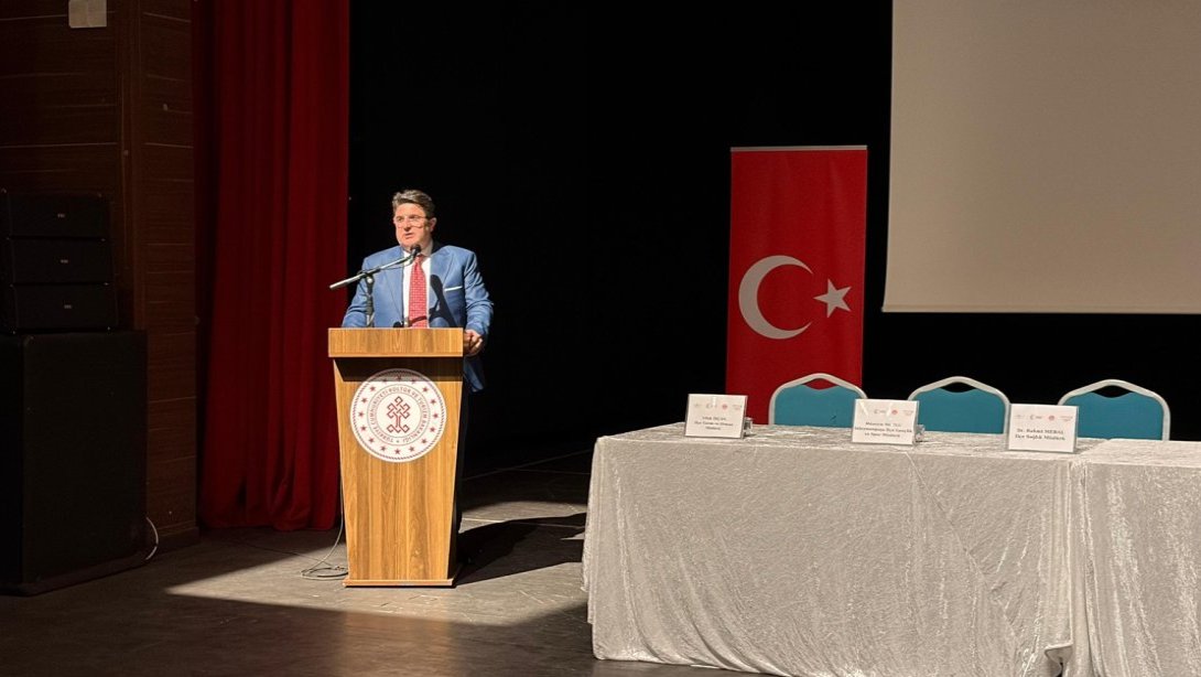 2026-2027 Eğitim Öğretim Yılı "Okul Güvenliği Toplantısı" Yahya Kemal Beyatlı Konferans Salonunda Düzenlendi