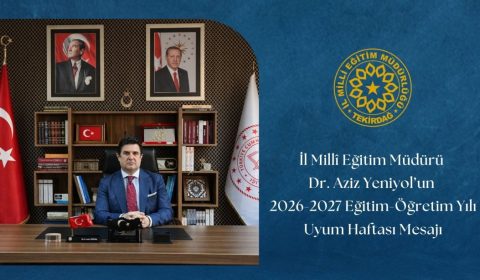 2026-2027 Eğitim-Öğretim Yılı Uyum Haftası Mesajı