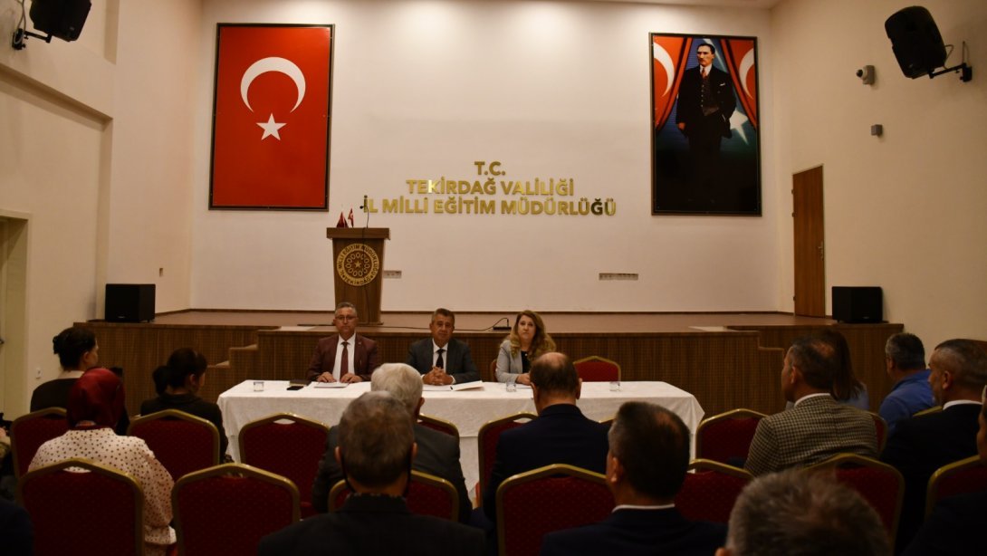 29 Ekim Cumhuriyet Bayramı Kutlamaları Planlama ve Değerlendirme Toplantısı Gerçekleştirildi