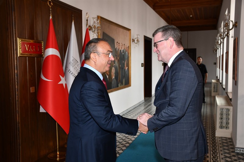 ABD Başkonsolosu Lally Vali Soytürk’ü Ziyaret Etti