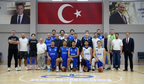 Başkan Sarıkurt`tan ÇBSK Basketbol Takımına Yeni Sezon Ziyareti