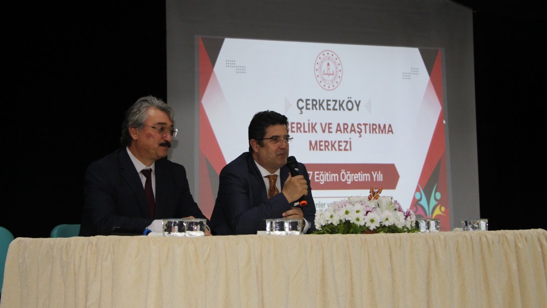 Çerkezköy RAM'da Rehber Öğretmenler ve Psikolojik Danışmanlar Sene Başı Toplantısı Gerçekleştirildi