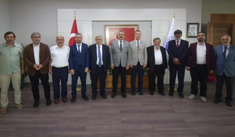 GAZZE’DE ÖĞRENCİ OLMAK, AKADEMİK HAYAT VE DİRENİŞ PROGRAMI KAPSAMINDA REKTÖRÜMÜZE ZİYARET