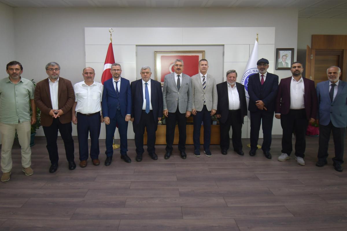 GAZZE’DE ÖĞRENCİ OLMAK, AKADEMİK HAYAT VE DİRENİŞ PROGRAMI KAPSAMINDA REKTÖRÜMÜZE ZİYARET