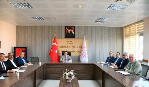 İl Millî Eğitim Müdürü Dr. Aziz Yeniyol Başkanlığında Amirler Koordinasyon Toplantısı Gerçekleştirildi