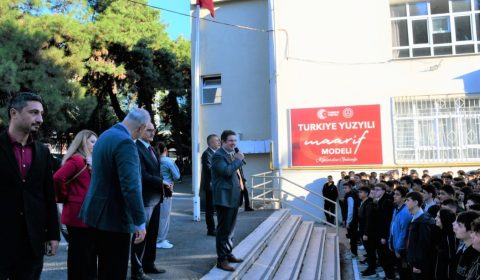İl Millî Eğitim Müdürü Dr. Aziz Yeniyol, Tekirdağ Mesleki ve Teknik Anadolu Lisesini Ziyaret Etti