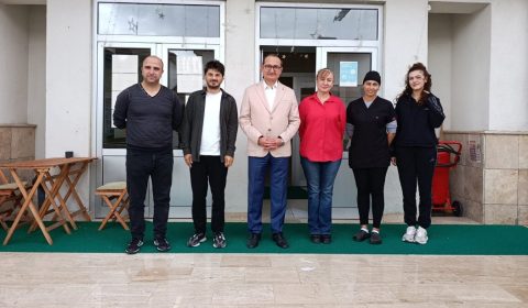 İlçe Milli Eğitim Müdürü Fahri Kırmızı Tekirdağ Anadolu Lisesi Pansiyonunu Ziyaret Etti