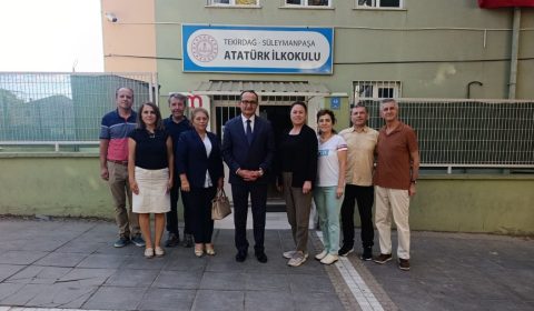 İlçe Milli Eğitim Müdürümüz Fahri Kırmızı İlçemiz Atatürk İlkokulunu Ziyaret Etti