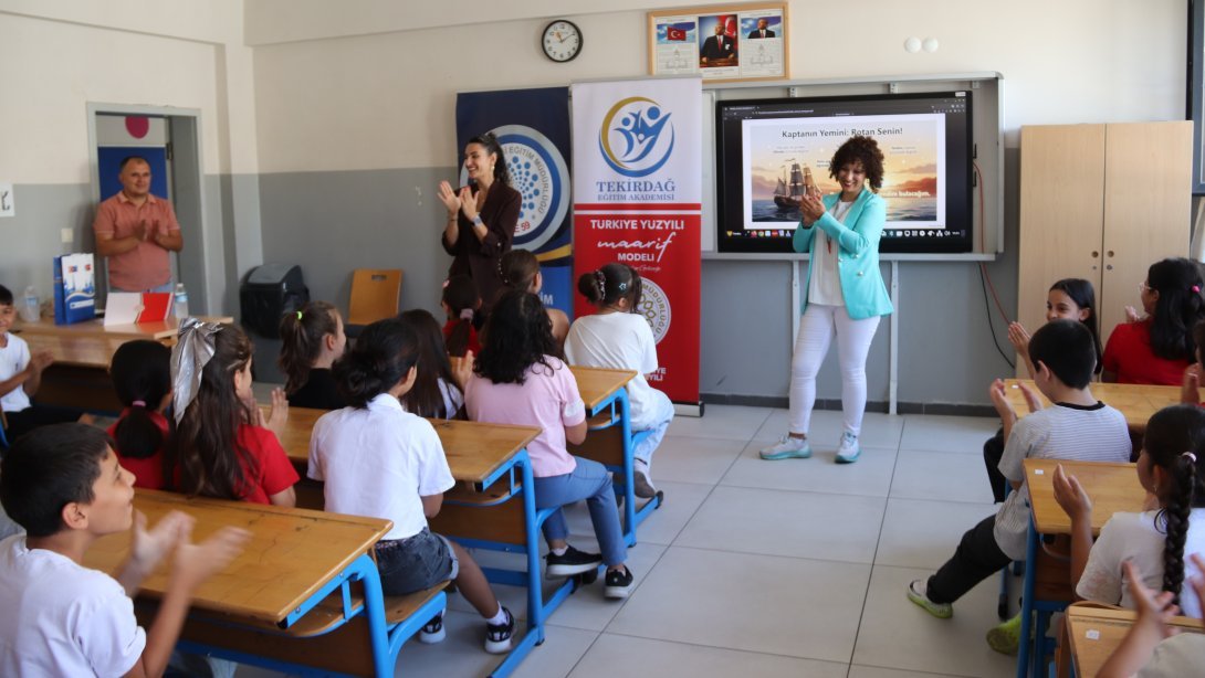 Tekirdağ Eğitim Akademisi Kapsamında "İlkokuldan Ortaokula: Yeni Bir Rotaya Başlamadan Önce" Atölyesi Gerçekleştirildi