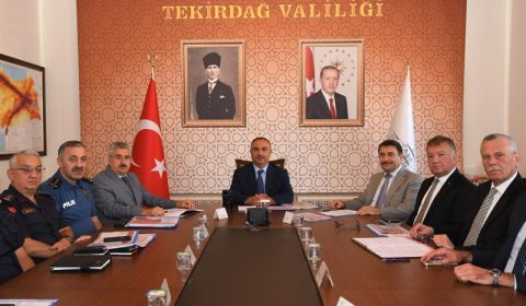 Üniversite ve KYK Yurtları Güvenlik Toplantısı Düzenlendi