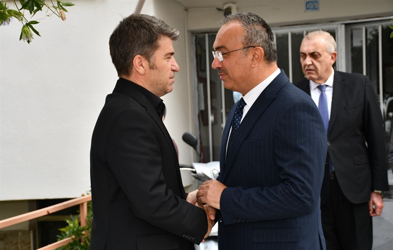 Vali Soytürk ve Nurdan Soytürk Vali Bakan ve Eşi Elif Bakan’a Taziyelerini İletti