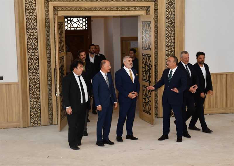 Vali Soytürk Veliköy OSB Cami’nde İncelemelerde Bulundu