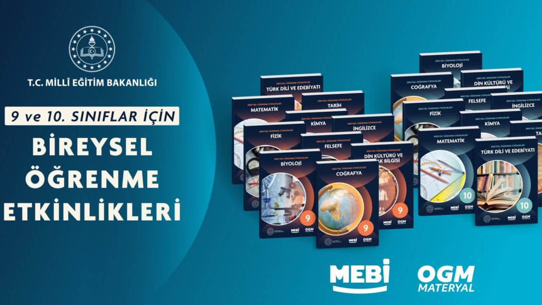 "Bireysel Öğrenme Etkinlikleri" Kitapları Yayımlandı
