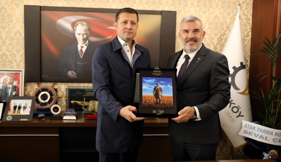 ÇTSO BAŞKANI AHMET ÇETİN’E HAYIRLI OLSUN ZİYARETİ