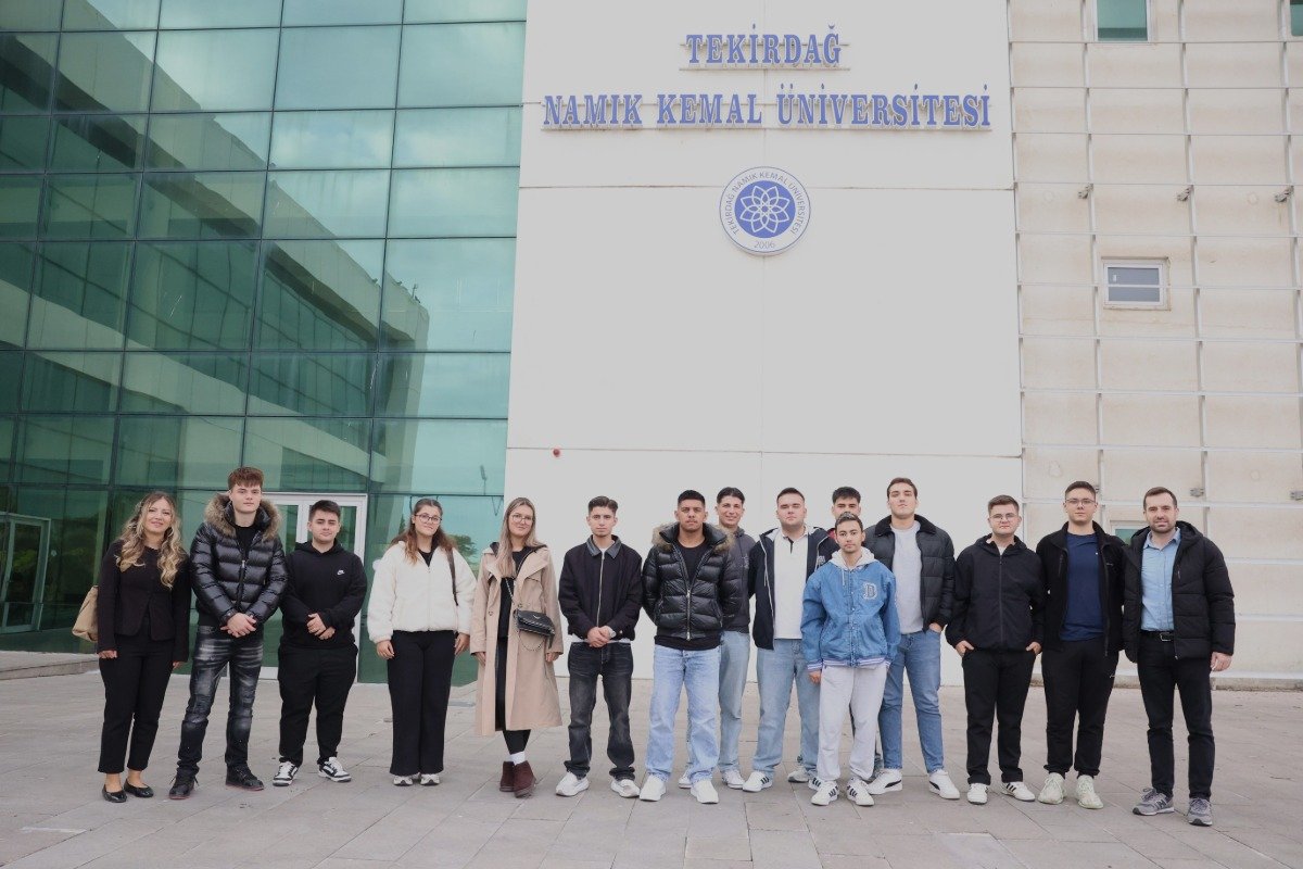 Hayrabolu Ergün Korkmaz Mesleki ve Teknik Anadolu Lisesi’nden Üniversitemize Ziyaret