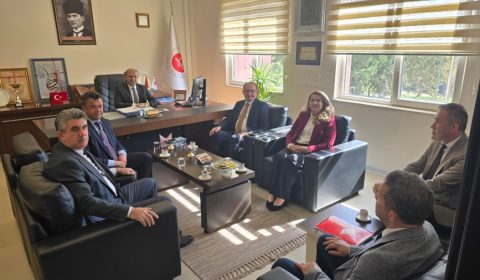 İlçe Millî Eğitim Müdürlüğümü Yöneticilerimizden İlçe Müftülüğüne Ziyaret