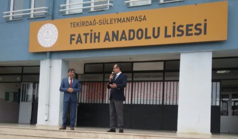 İlçe Millî Eğitim Müdüründen Fatih Anadolu Lisesi ve Ölçme Değerlendirme Merkezine Ziyaret