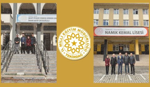 İlimizde Kurulacak "Yenilikçi Sınıflar" İçin Saha Ön Keşif Çalışmaları Süleymanpaşa ve Ergene İlçelerinde Gerçekleştirildi
