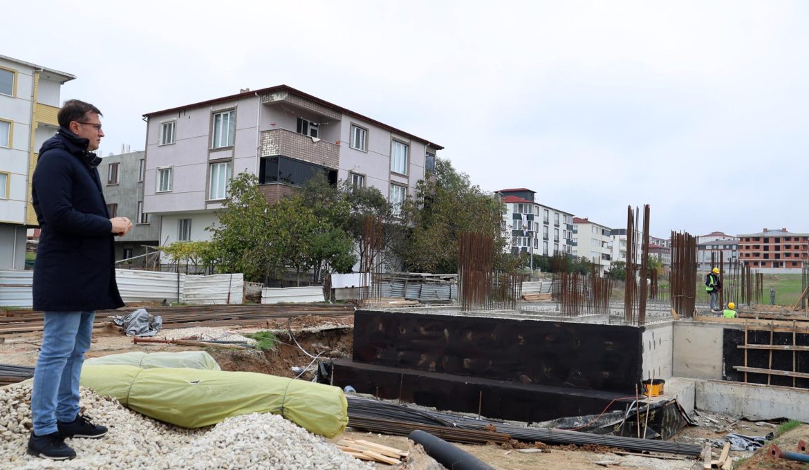 KIZILPINAR CEM EVİ’NDE ÇALIŞMALAR DEVAM EDİYOR