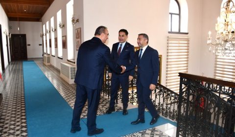 Tekirdağ Adalet Komisyonu Başkanı ve Tekirdağ BAM Adalet Komisyonu Başkanı Vali Soytürk’ü Ziyaret Etti