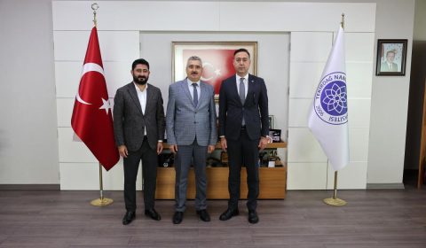 TEKİRDAĞ BARO BAŞKANI’NDAN REKTÖRÜMÜZE ZİYARET