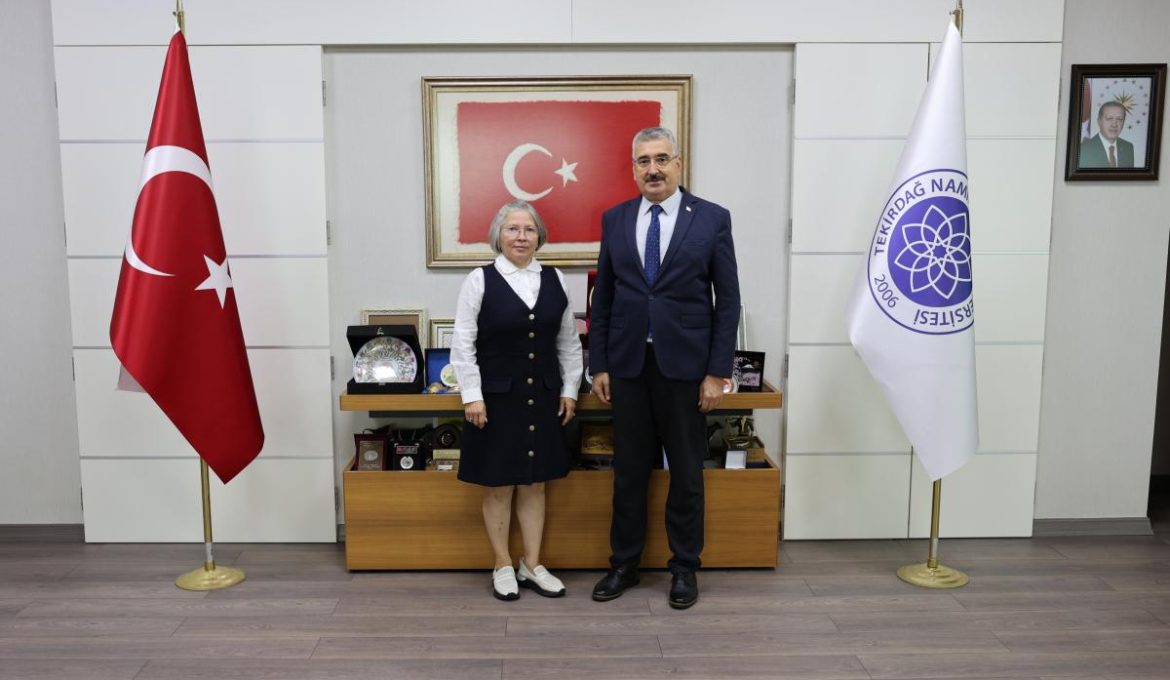 TEKİRDAĞ MİLLETVEKİLİ NURTEN YONTAR’DAN REKTÖRÜMÜZE NEZAKET ZİYARETİ