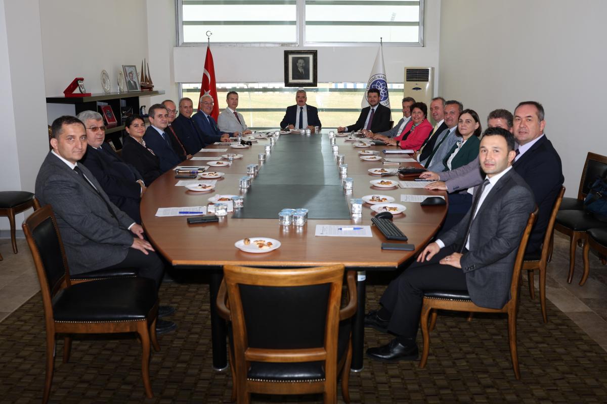 Tekirdağ Namık Kemal Üniversitesi Yönetim Kurulu Toplantısı Gerçekleştirildi