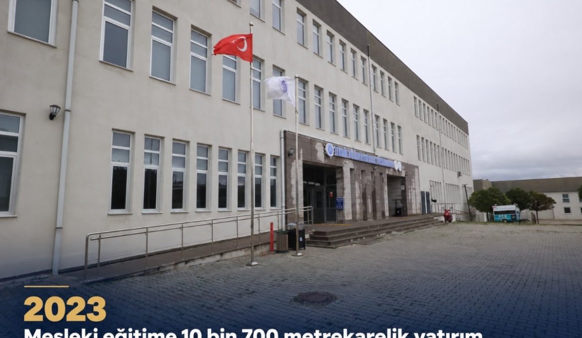 Tekirdağ NKÜ’de Rektör Şahin Döneminde Mesleki Eğitime 10 Bin 700 Metrekarelik Yatırım